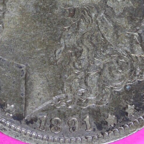 1891 O Morgan Lady Liberty Silver Dollar Rare Key Date Coin New Orleans 281