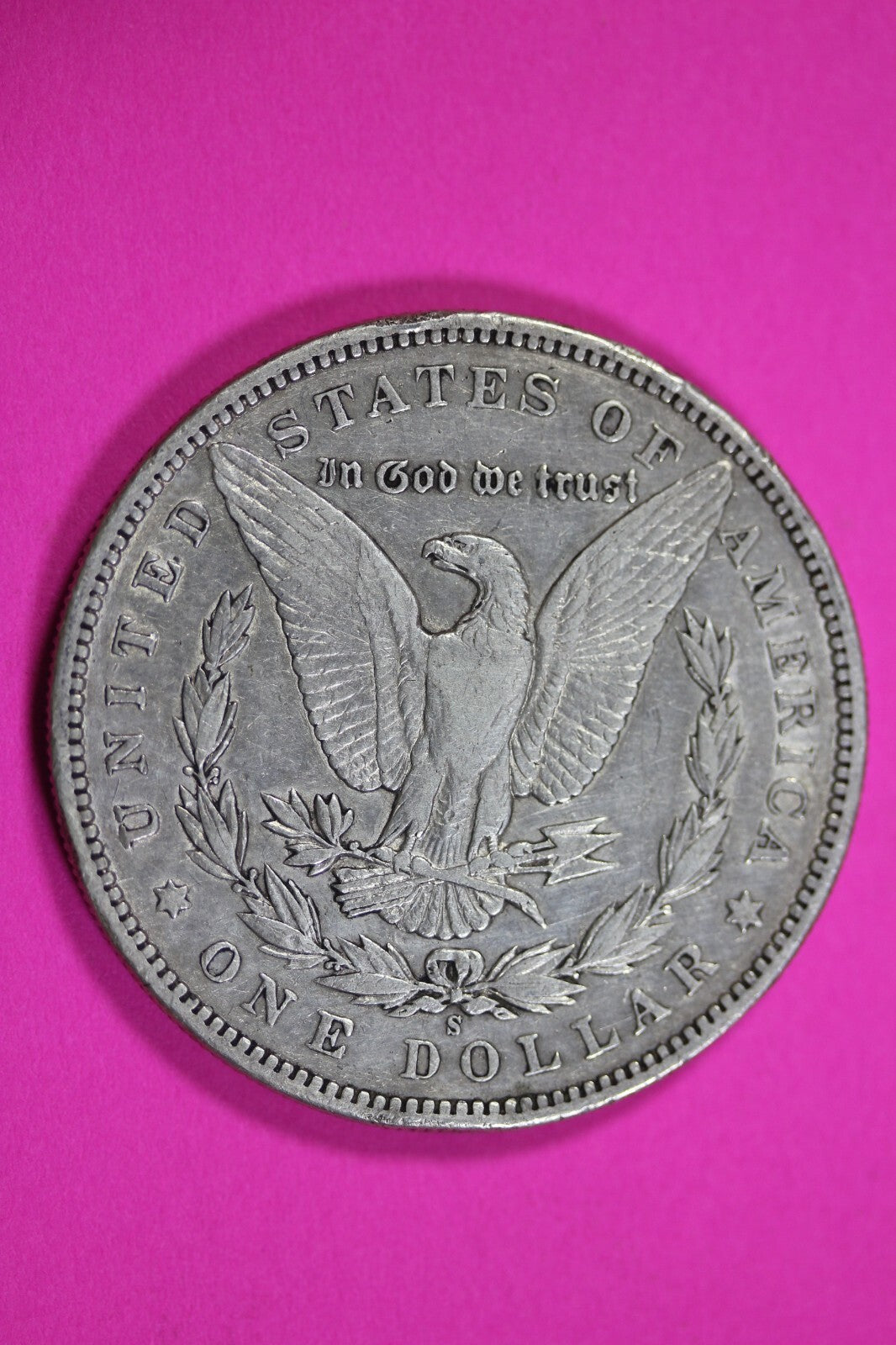 High Grade 1896 S Morgan Liberty Silver Dollar Rare Key Date San Francisco 118