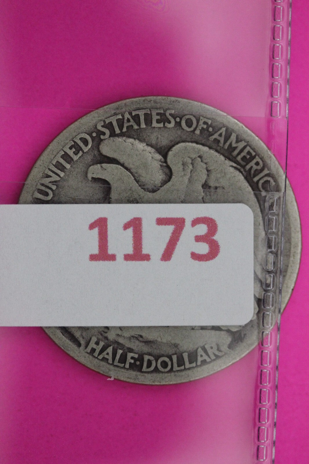 1917 D Obverse Walking Liberty Silver Half Dollar Guaranteed Authentic Coin 1173