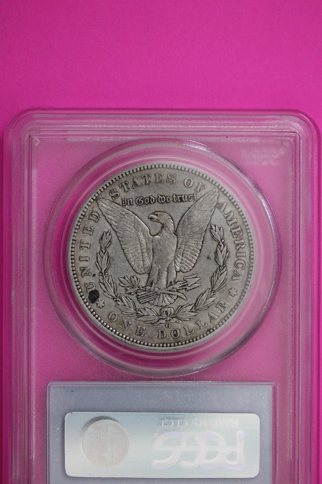 1896 O XF 40 Liberty Morgan Silver Dollar PCGS Graded Authentic Certified 326
