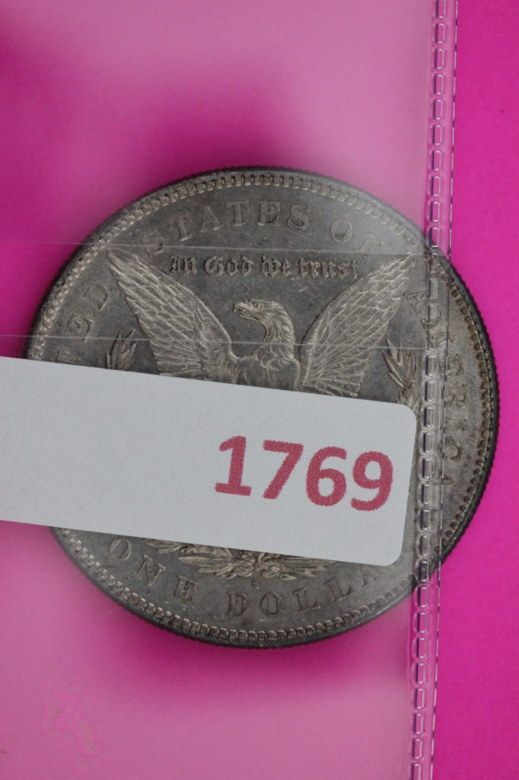 1878 S Morgan Lady Liberty Silver Dollar Guaranteed Authentic & Genuine 1769