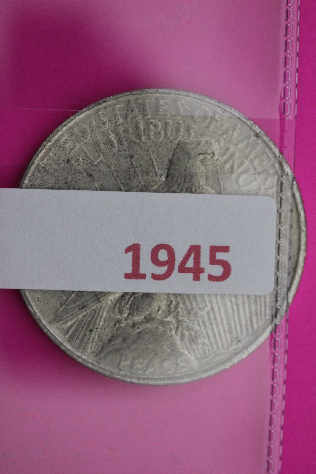 1934 D Peace Silver Dollar LIberty Coin Guaranteed Authentic U.S.A. Seller 1945