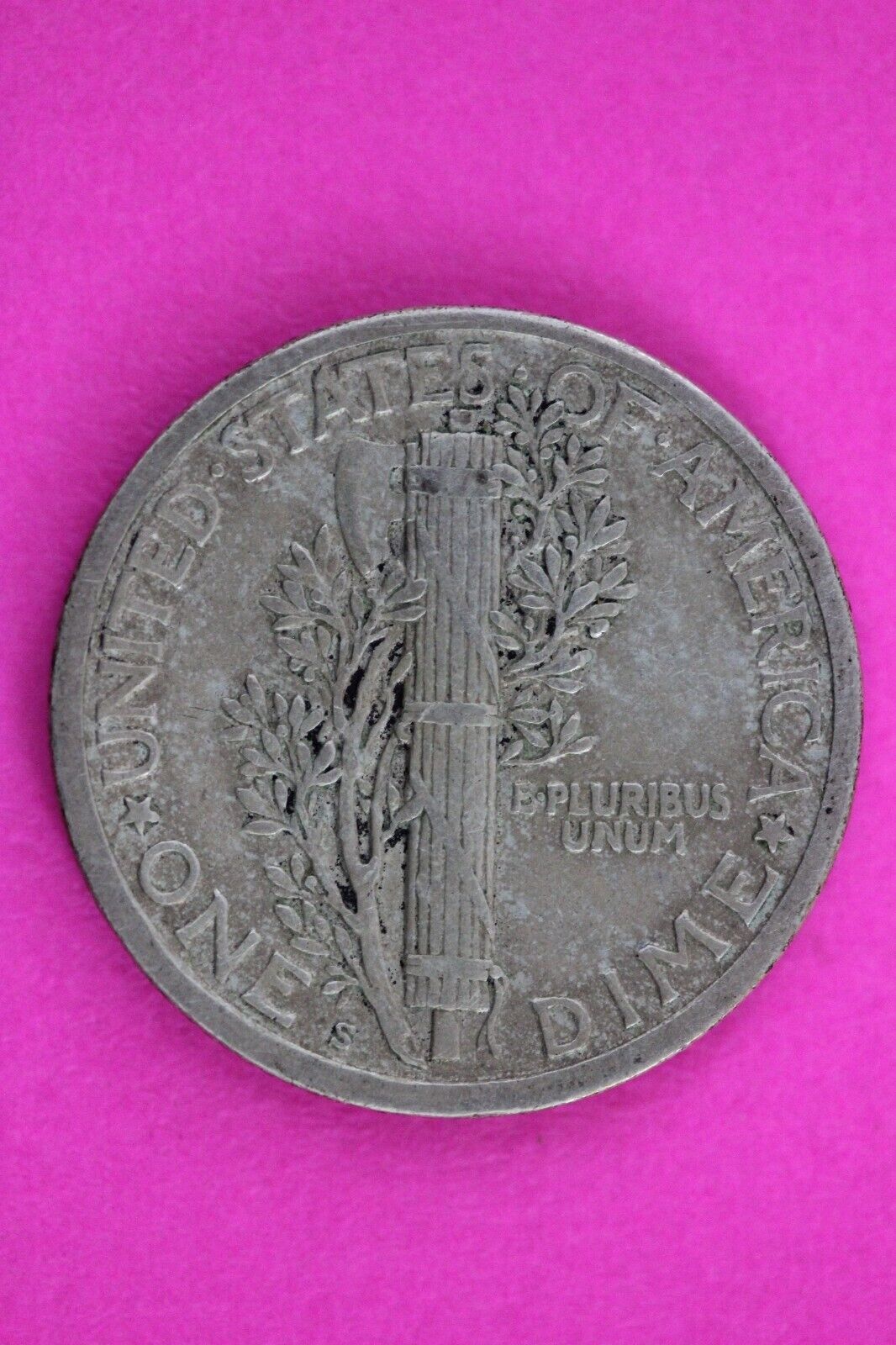 1917 S Mercury Winged Liberty Dime Semi Key Date Exact Same Coin In Pics 92