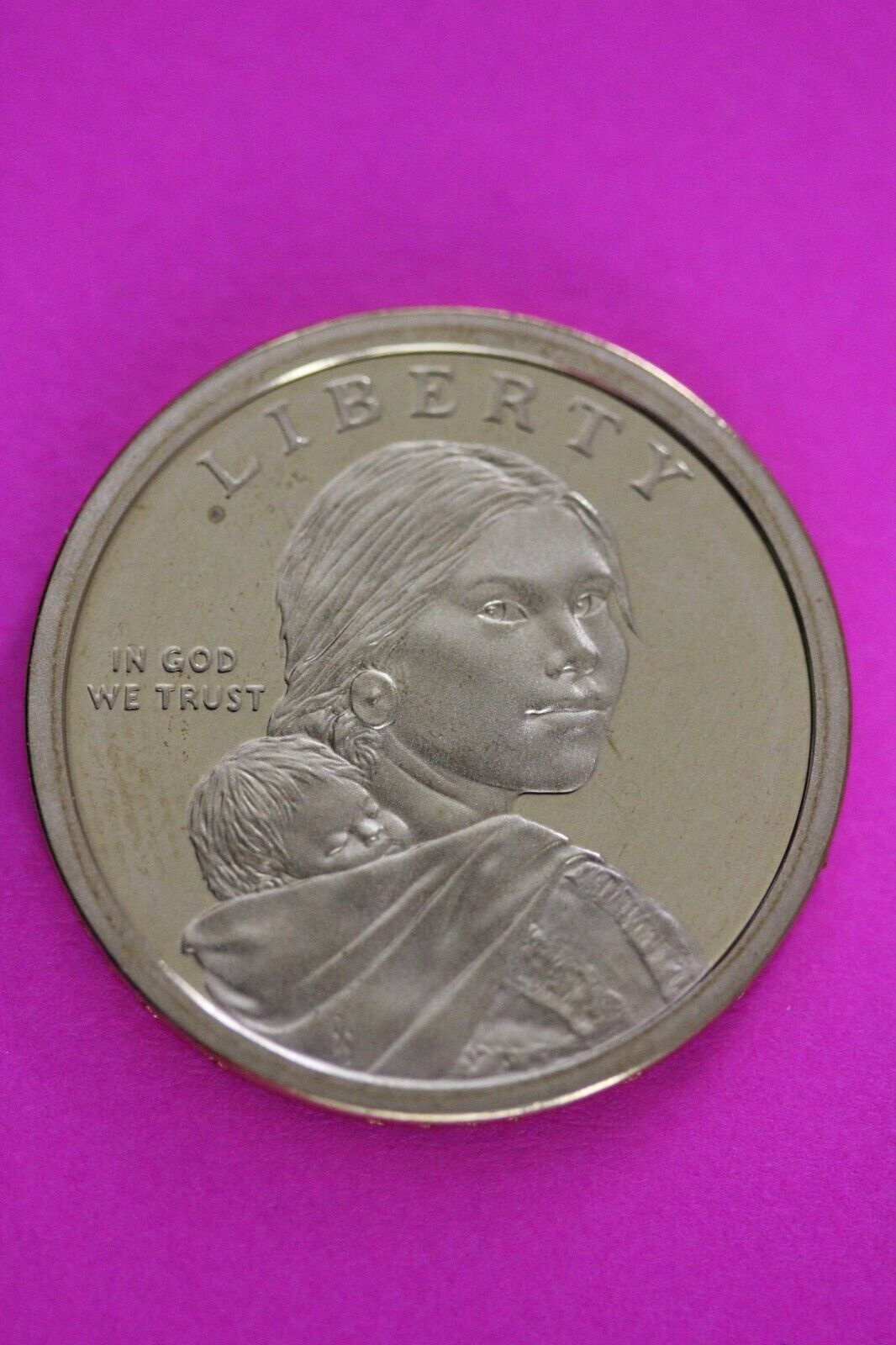 Imperfect Proof 2011 S Sacagawea Dollar Deep Cameo Same Coin In Pics TOM 21