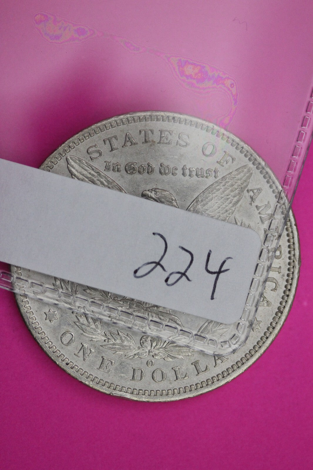 1896 O Morgan Lady Liberty Silver Dollar Higher Grade Semi Key Date Coin 224