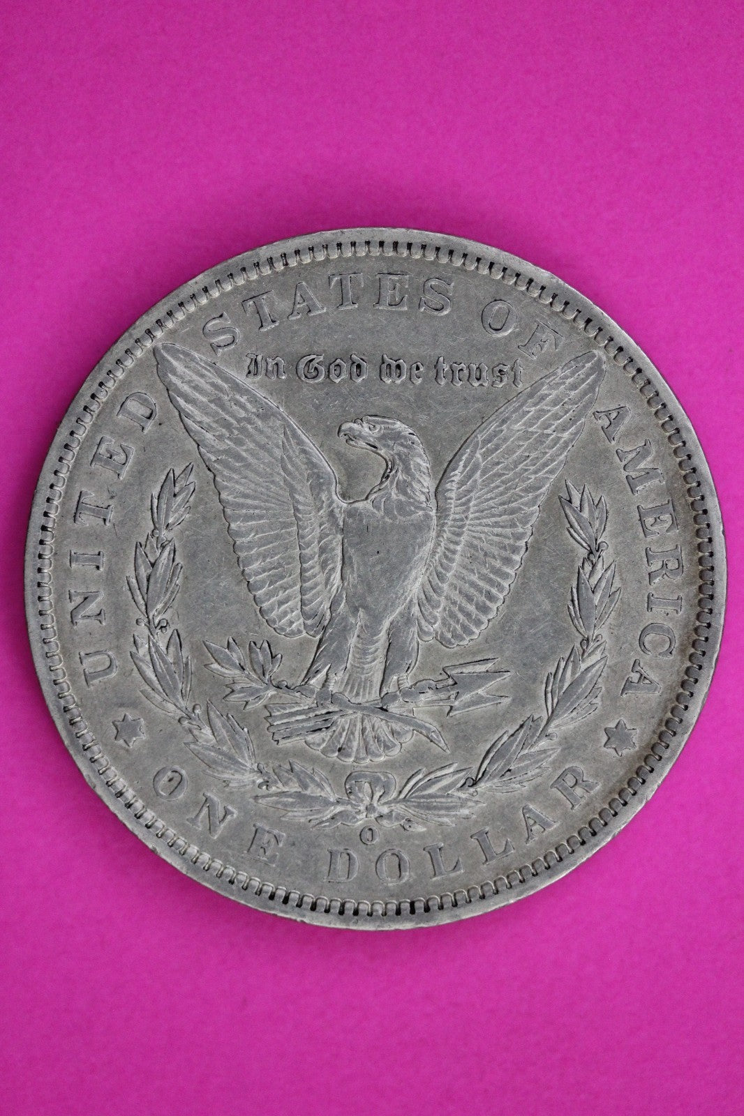 High Grade 1891 O Morgan Liberty Silver Dollar Guaranteed Authentic Coin 1806