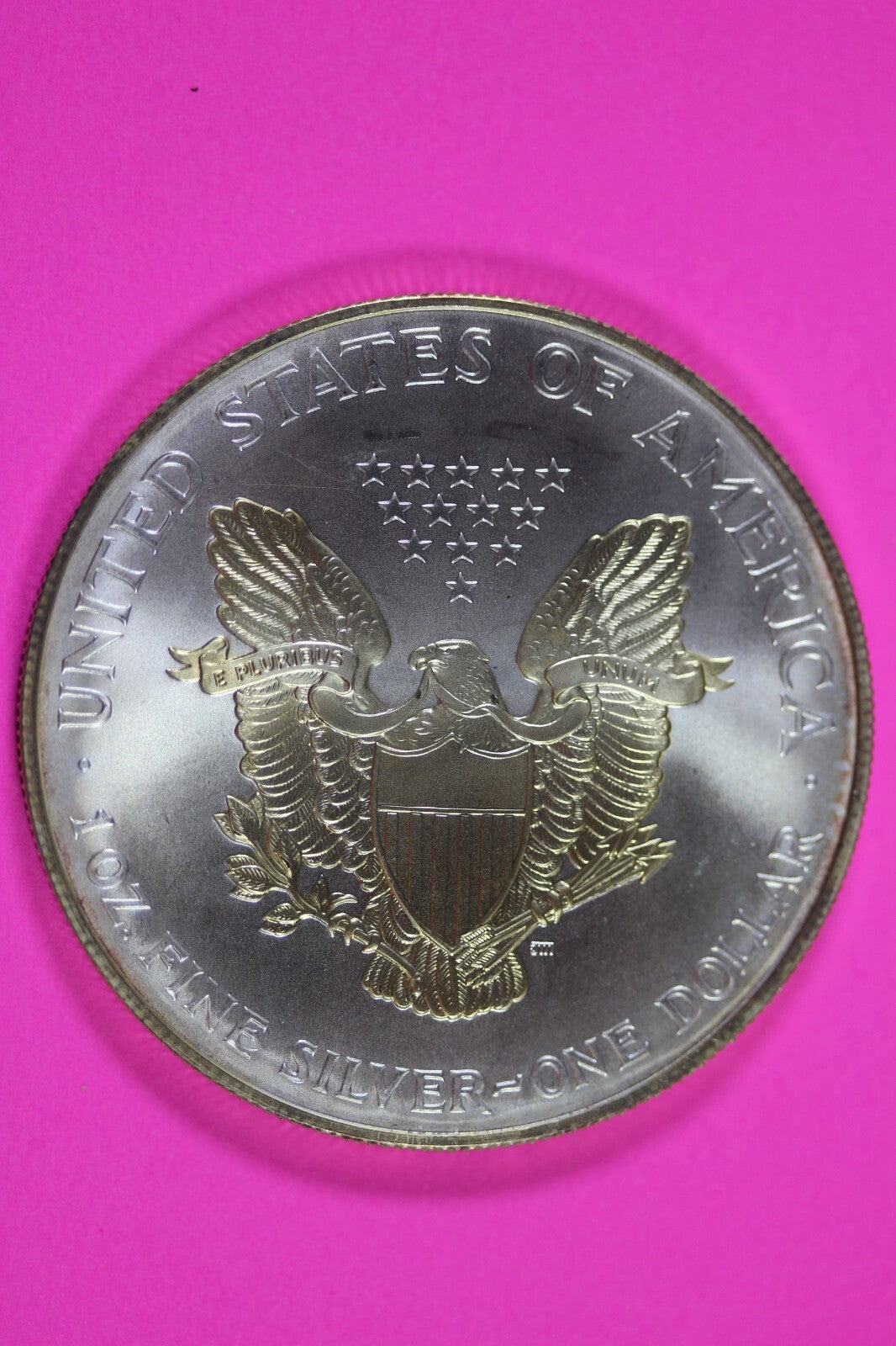 Colorized 2000 American Silver Eagle 1 Ounce .999 Fine Exact Coin Shown 151