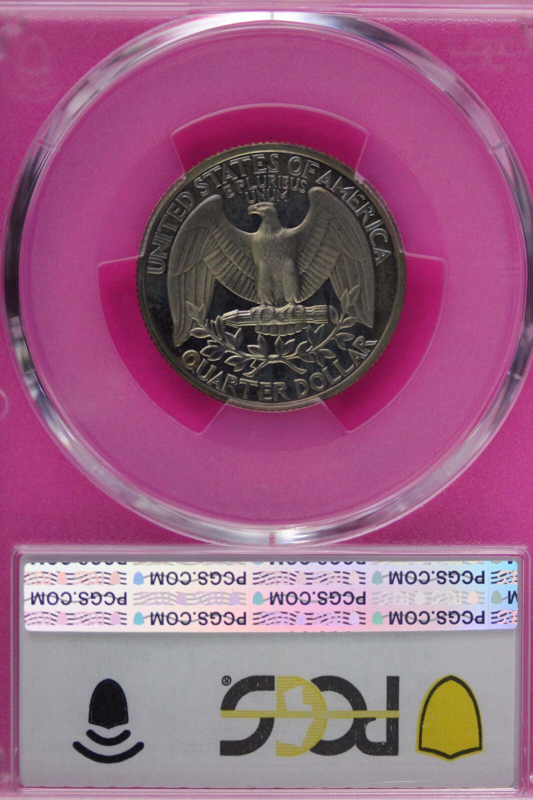 Toned 1979 S Type 1 PR 67 DCAM Washington Quarter PCGS Graded Certified Slab 87