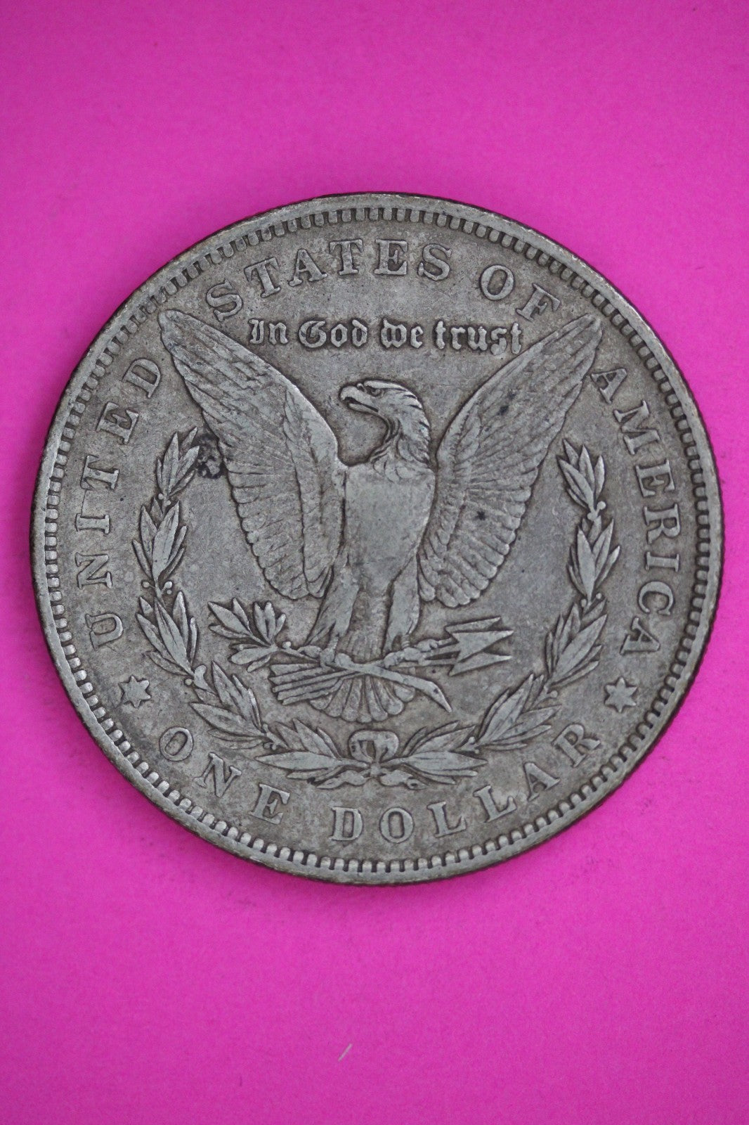 1892 P Morgan Lady Liberty Silver Dollar Guaranteed Authentic & Genuine 2699