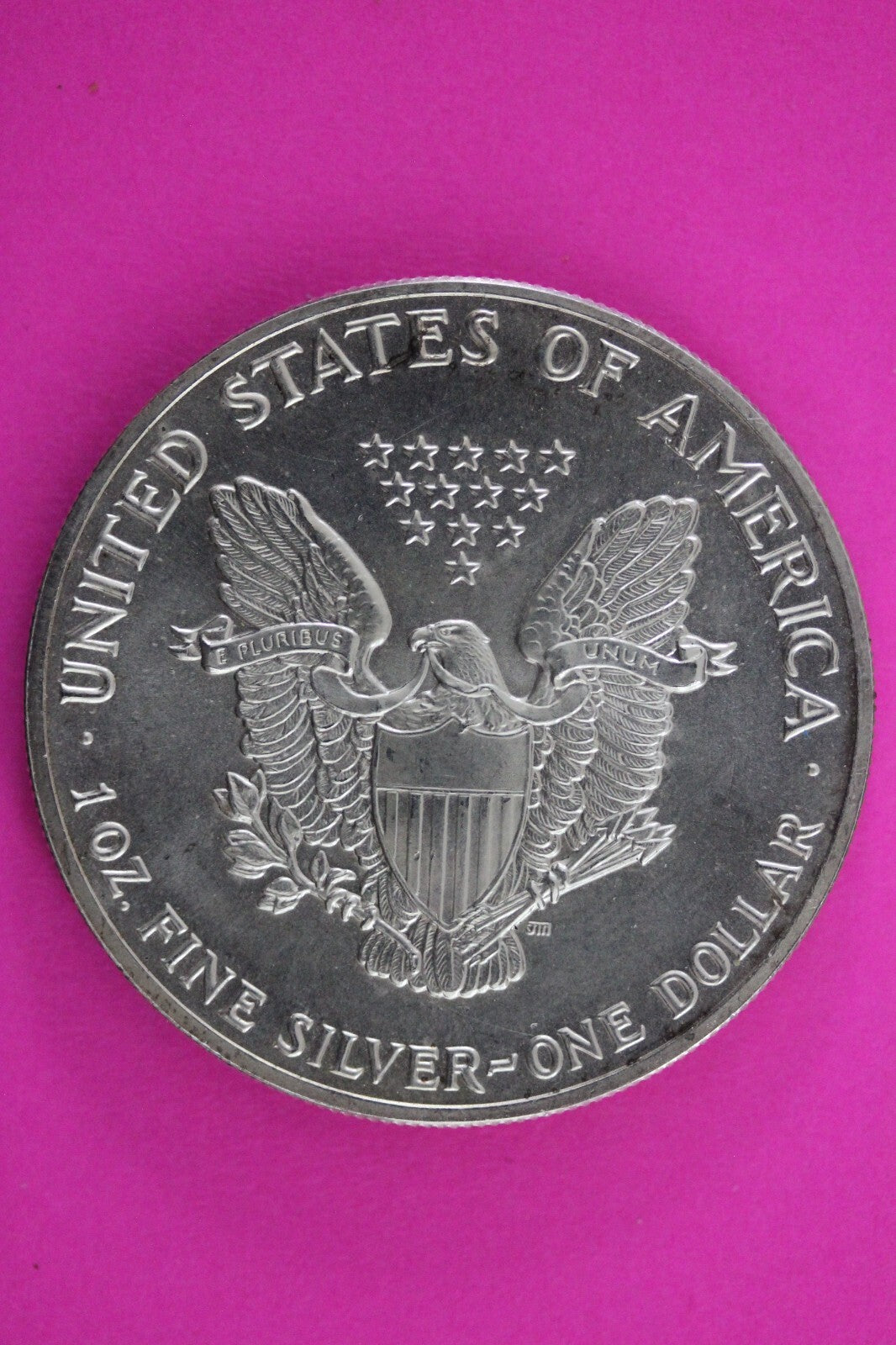 Colorized 1989 American Silver Eagle 1 Ounce .999 Fine Exact Coin Shown N0502