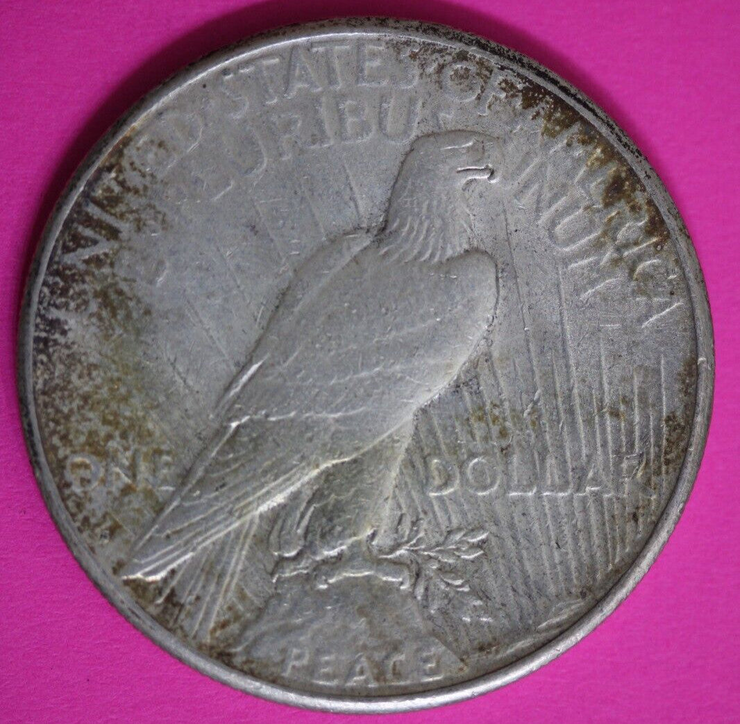 High Grade 1923 S Liberty Peace Silver Dollar Exact Coin In Pics Lots Luster 85
