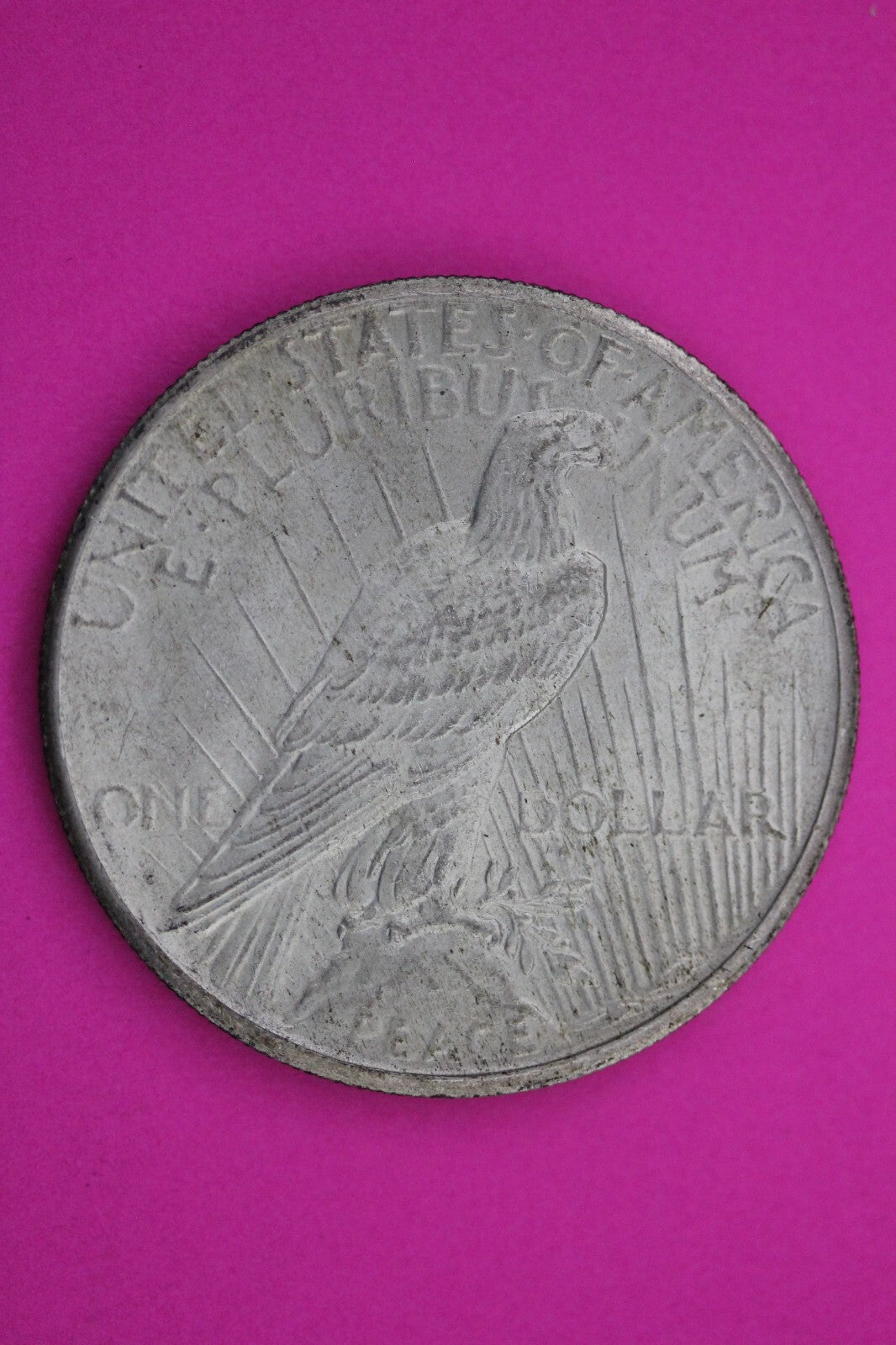 High Grade 1927 P Peace Silver Dollar LIberty Coin Guaranteed Authentic 0310N