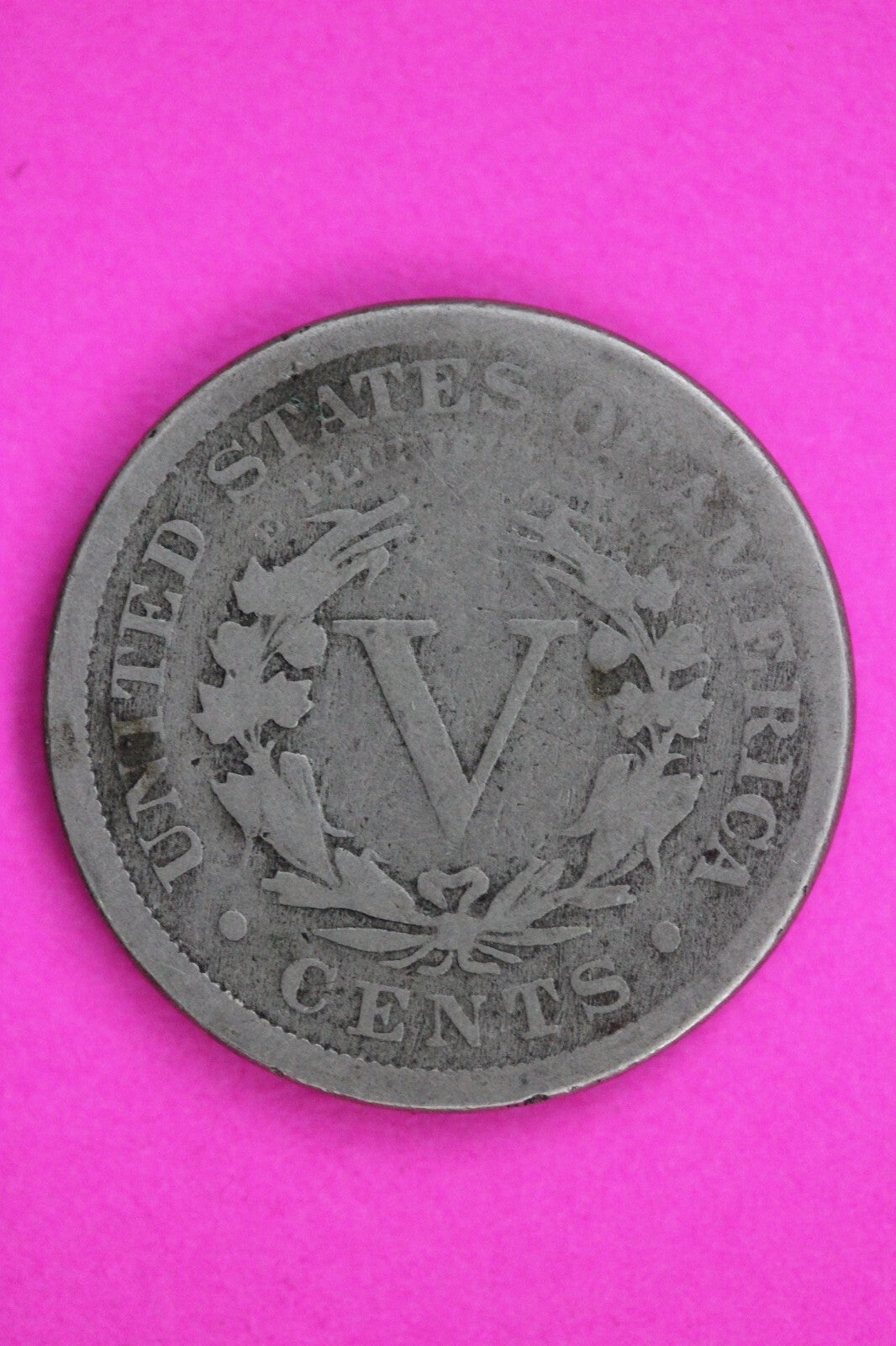 1888 V Liberty Nickel Guaranteed Authentic & Genuine Coin Free Shipping 1530