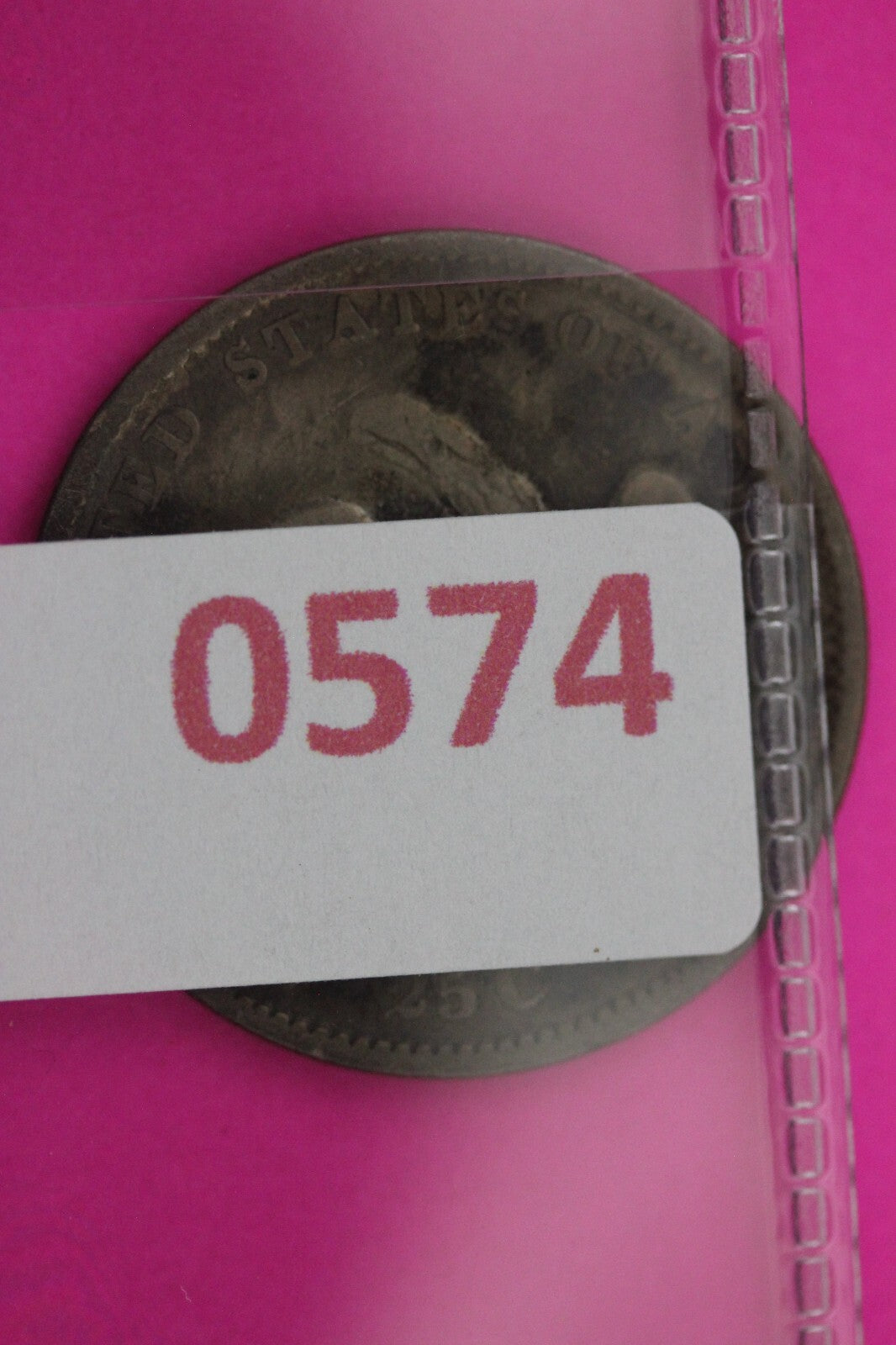 1834 Bust Cap Quarter Lady Liberty Rare Silver Key Date Coin Authentic 0574N