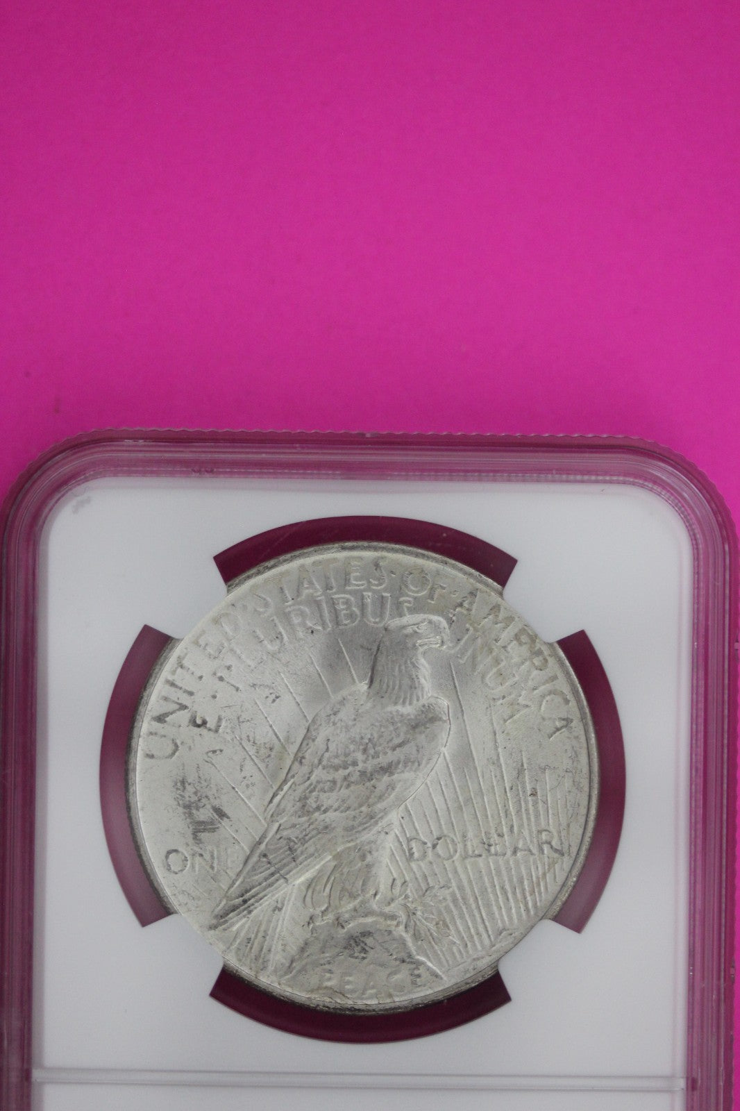 1922 P MS 63 Liberty Peace Silver Dollar NGC Certified Graded Authentic 1132