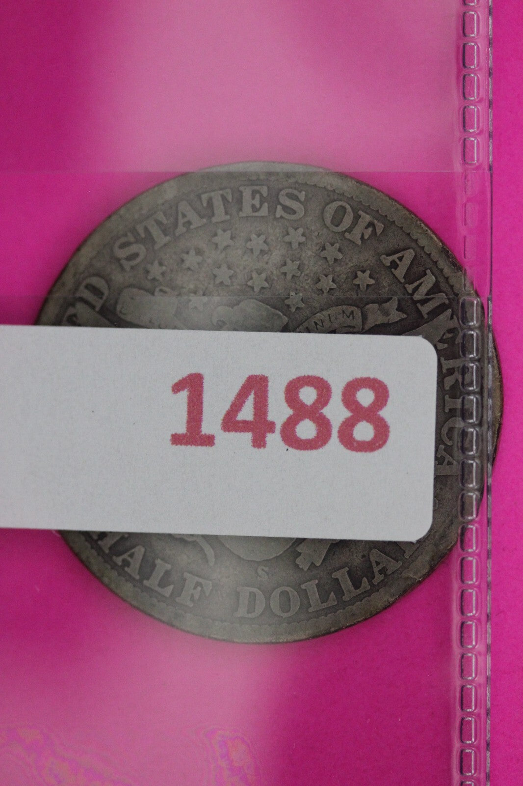 1909 Inverted S Barber Liberty Half Dollar Silver Coin Guaranteed Authentic 1488