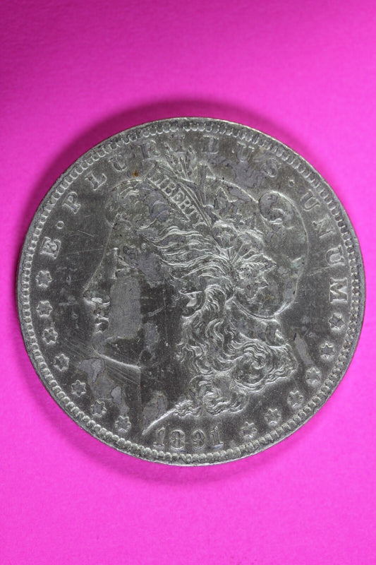 1891 O Morgan Lady Liberty Silver Dollar Rare Semi Key Date Coin New Orleans 110