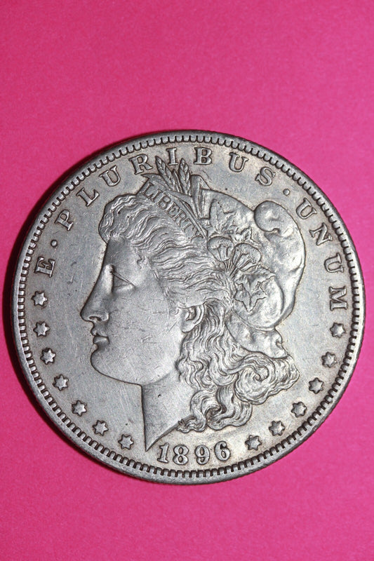 High Grade 1896 O Morgan Liberty Silver Dollar New Orleans Semi Key Coin 295