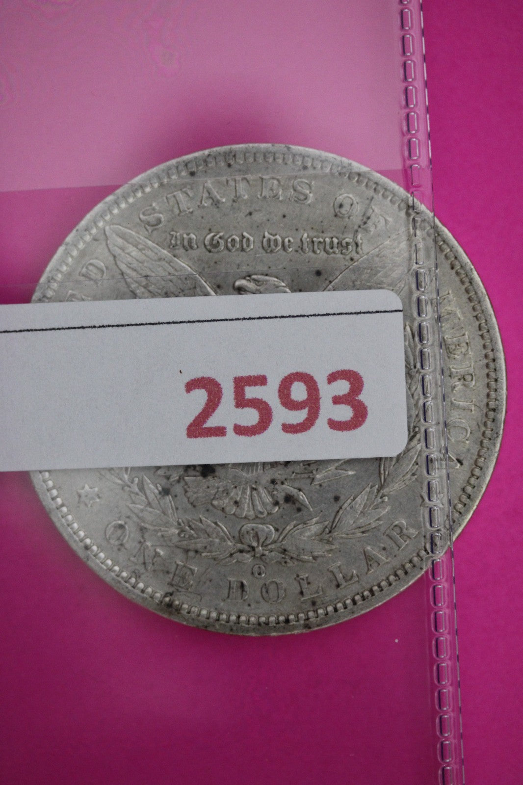 1891 O Morgan Liberty Silver Dollar Guaranteed Authentic & Genuine Coin 2593