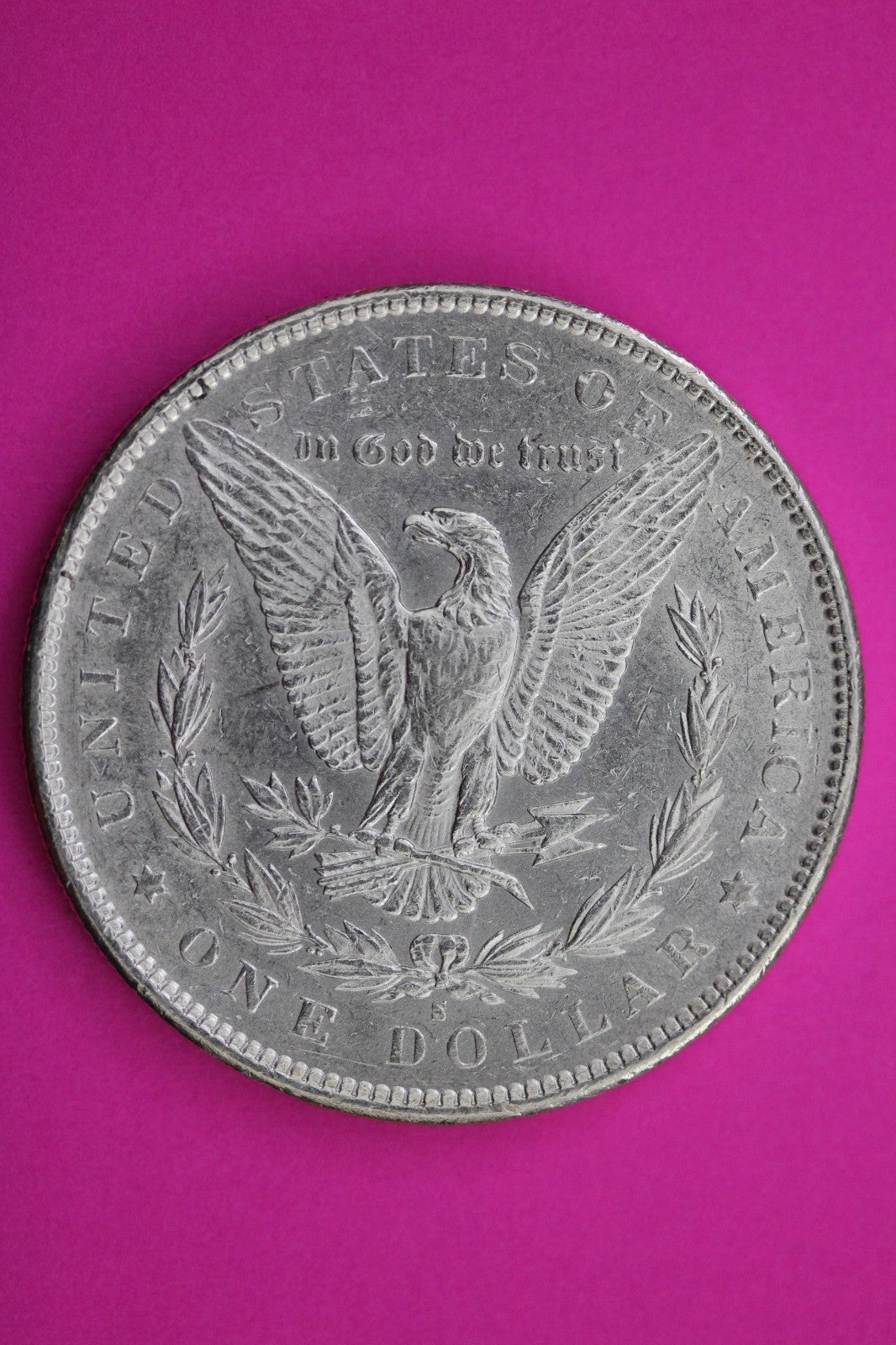 High Grade 1891 S Morgan Liberty Silver Dollar Guaranteed Authentic Coin 1645