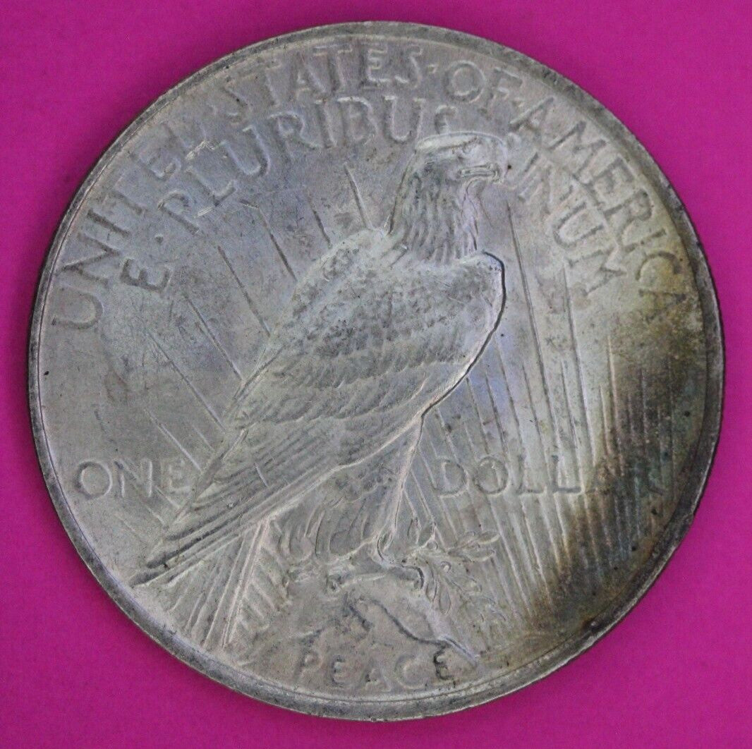 Tone High Grade 1923 P Liberty Peace Silver Dollar Philadelphia Mint Coin 241