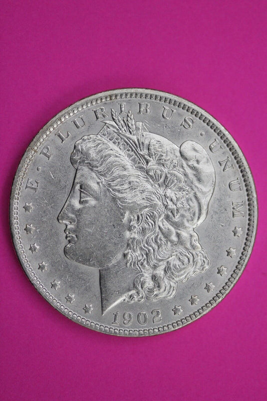 1902 P Morgan Lady Liberty Silver Dollar Higher Grade Semi Key Date Coin 235