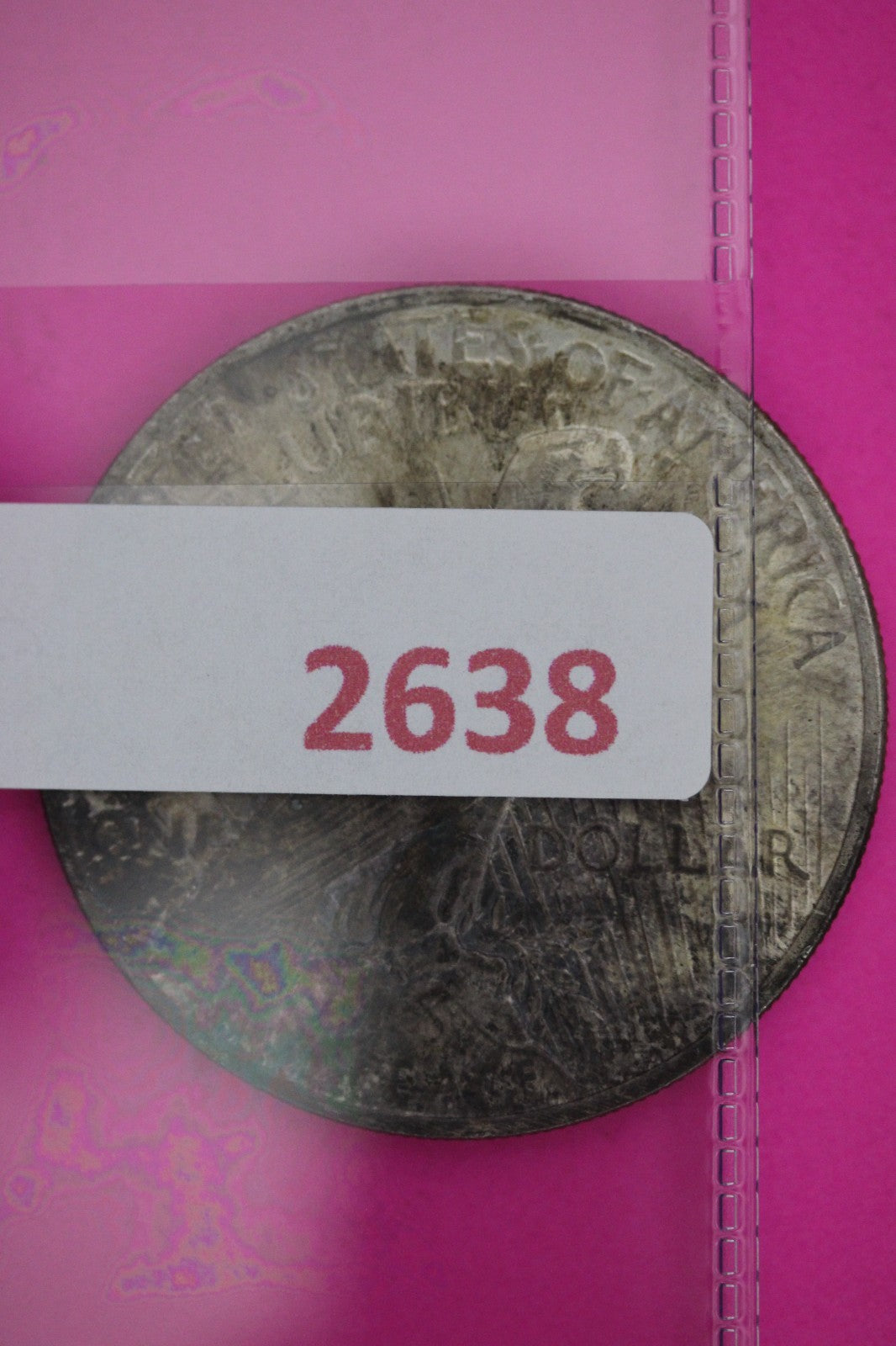 High Grade 1924 P Peace Silver Dollar LIberty Coin Authentic & Genuine 2638