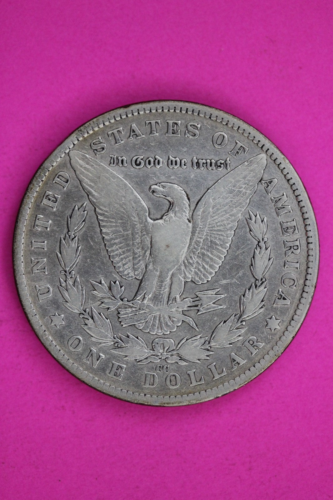 1882 CC Morgan Lady Liberty Silver Dollar Guaranteed Authentic & Genuine 1759