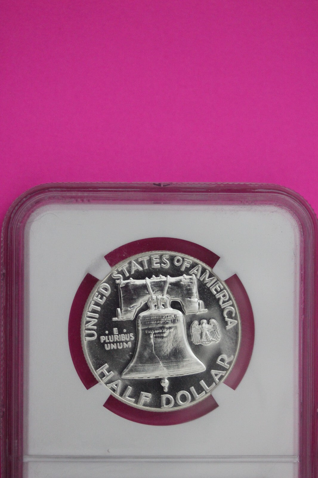 1961 PF 68 Ben Franklin Silver Proof Half Dollar NGC Graded Certified Slab 805