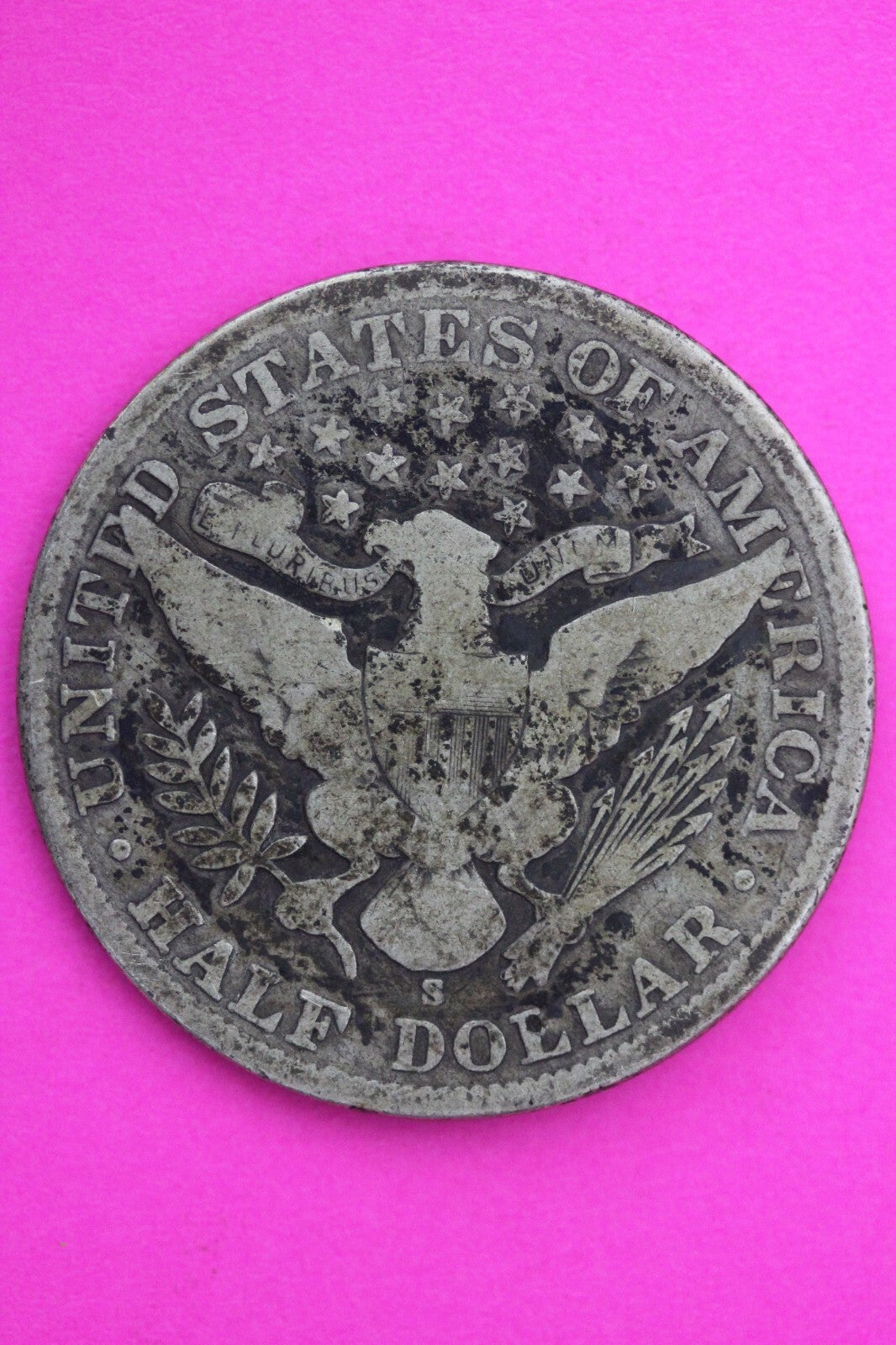 1906 S Barber Liberty Half Dollar Silver Coin Scarce Semi Key Date Genuine 0427N