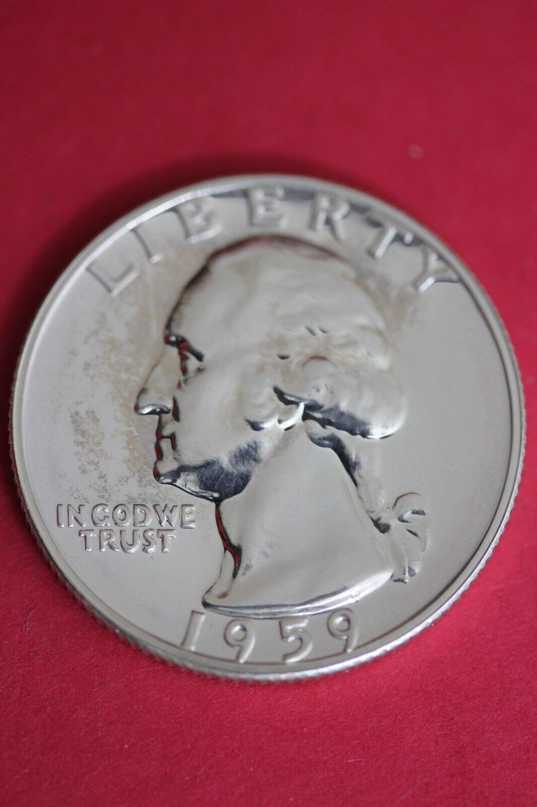 1959 Proof George Washington Quarter Exact Coin Shown  05