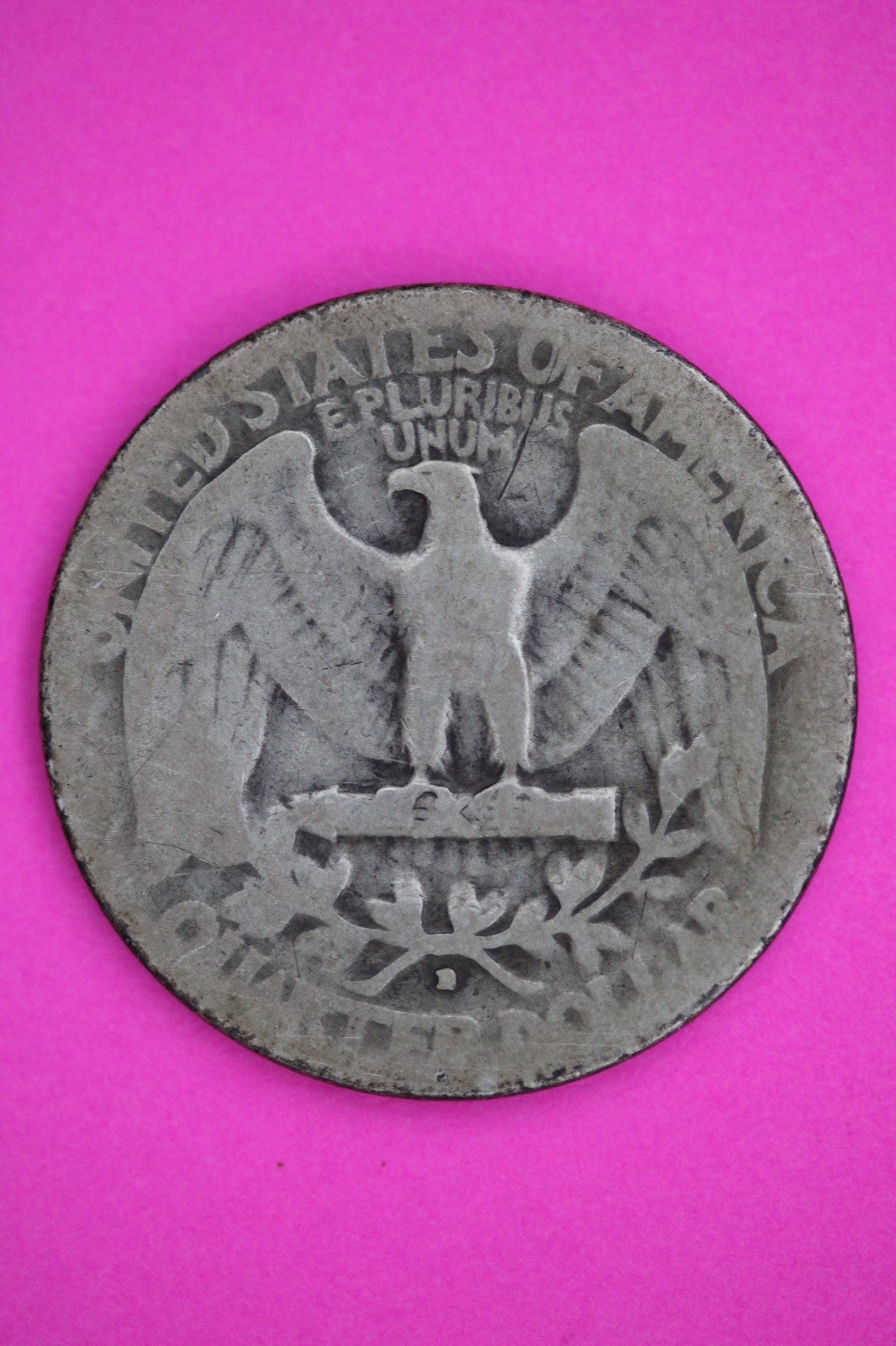 1932 D George Washington Silver Quarter Guaranteed Authentic Genuine Coin 2561