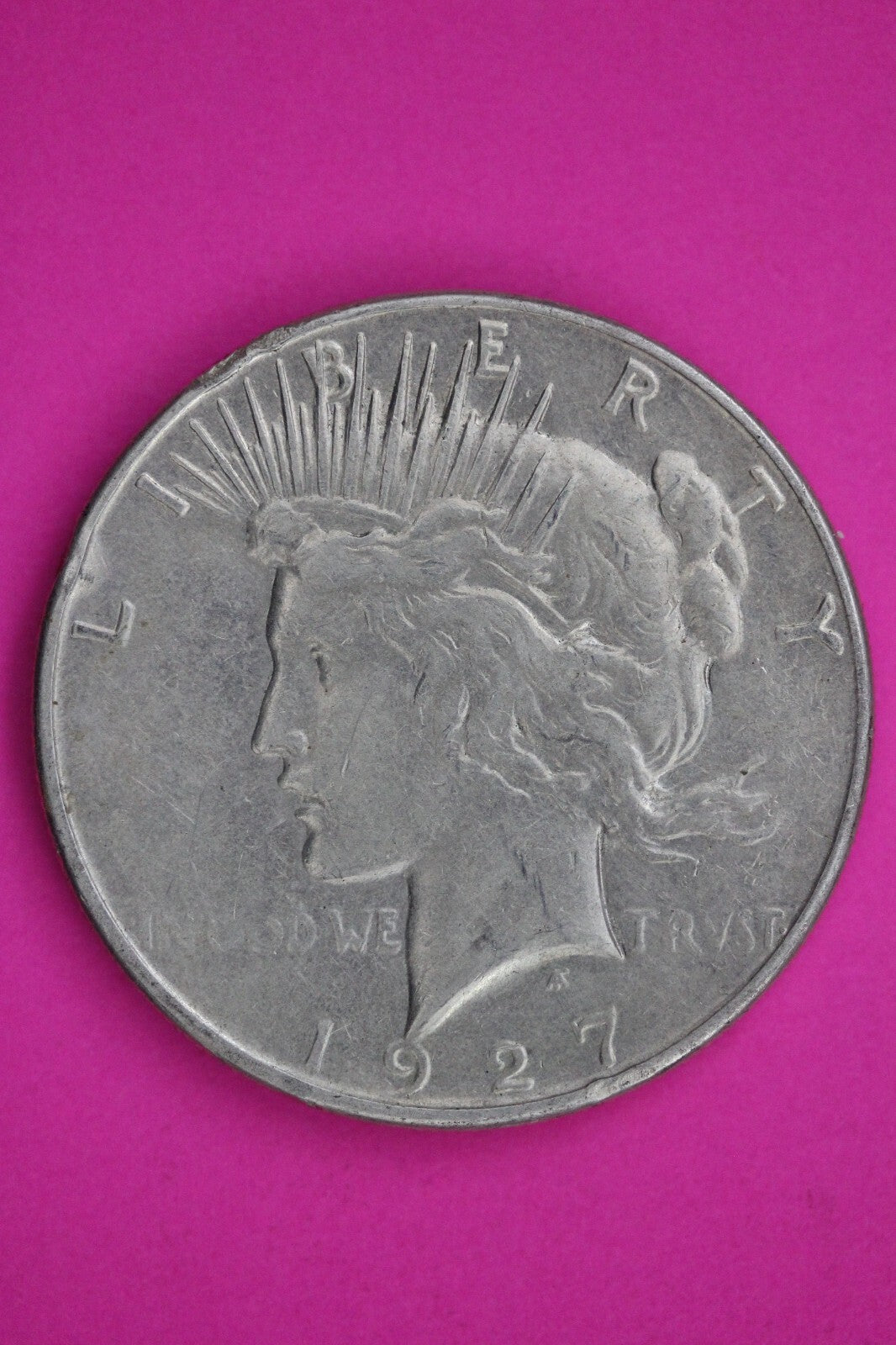 1927 S Peace Liberty Silver Dollar Guaranteed Authentic & Genuine Coin 1393