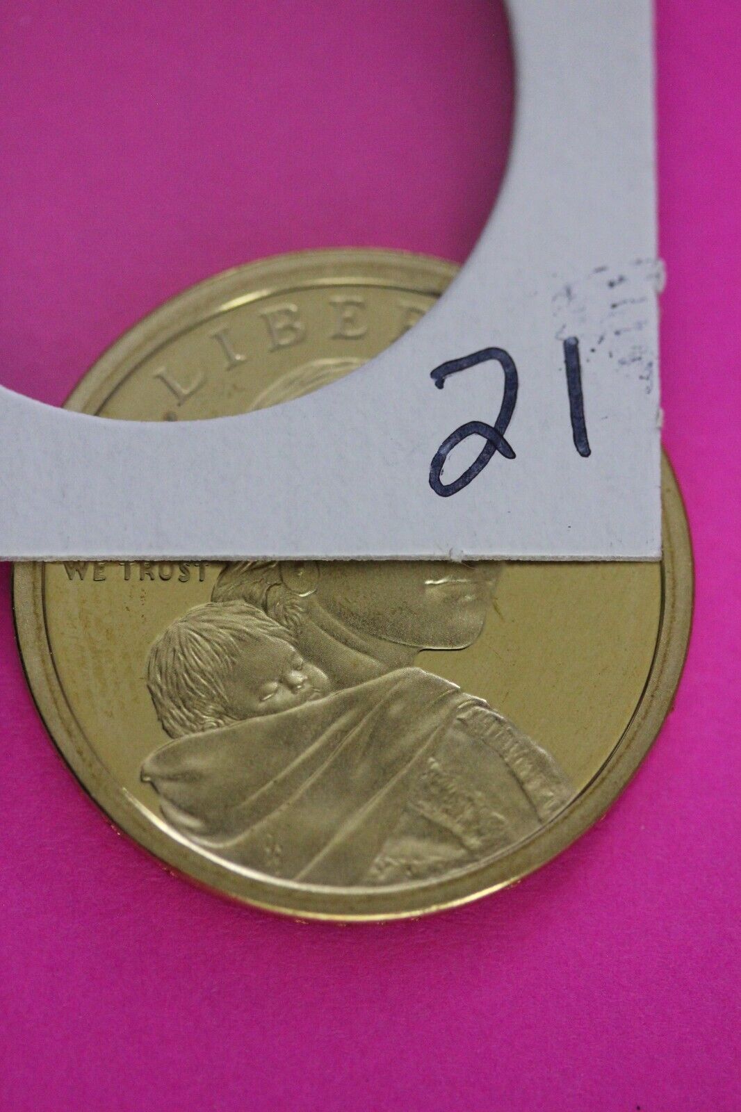 Imperfect Proof 2011 S Sacagawea Dollar Deep Cameo Same Coin In Pics TOM 21