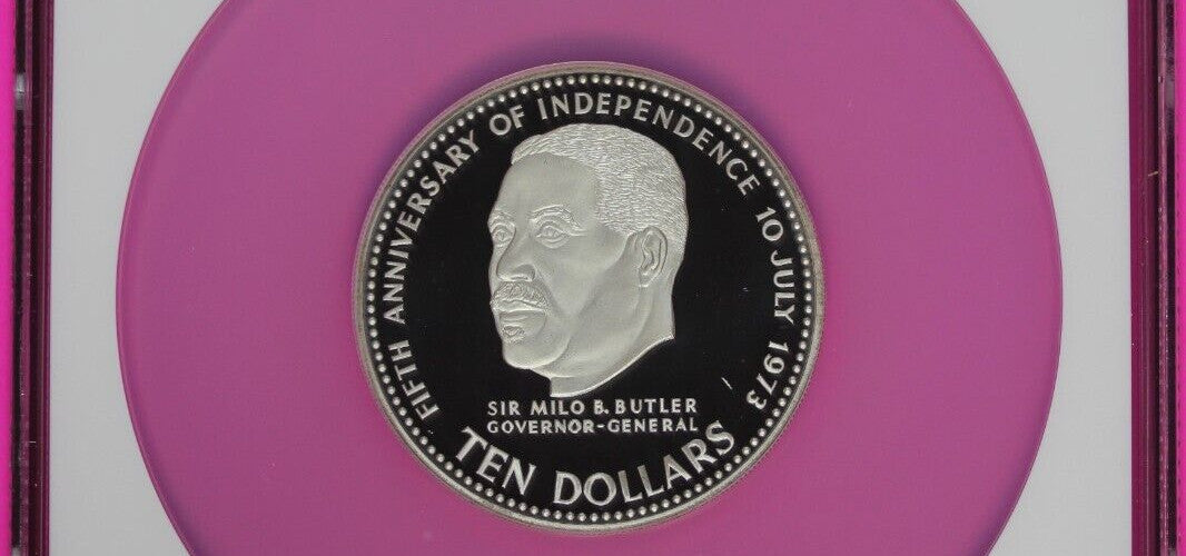 Top Pop Finest Known 1978 PF 69 Bahamas Milo Butler Proof Silver $10 NGC 7031