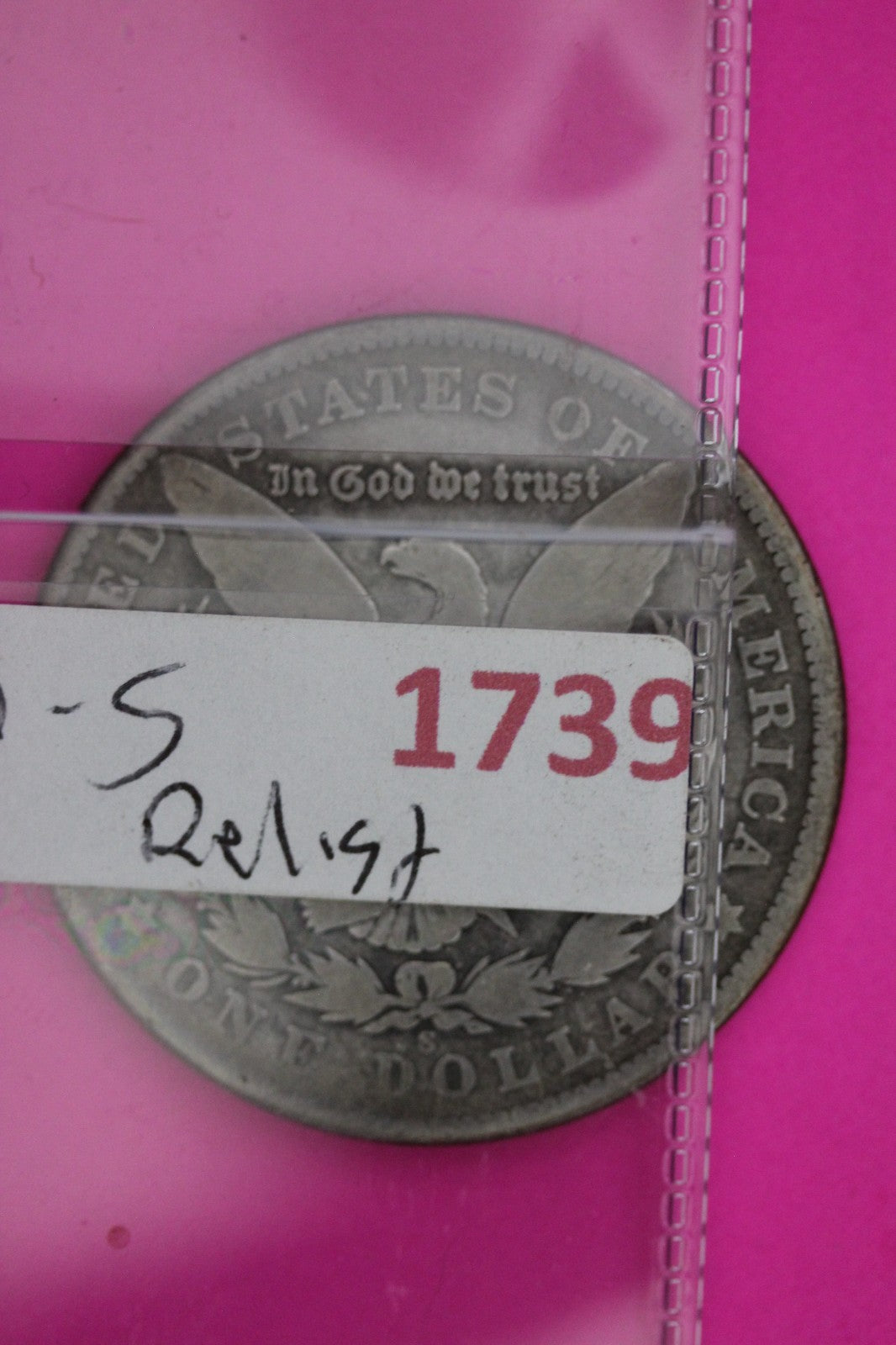 1902 S Morgan Lady Liberty Silver Dollar Guaranteed Authentic & Genuine 1739