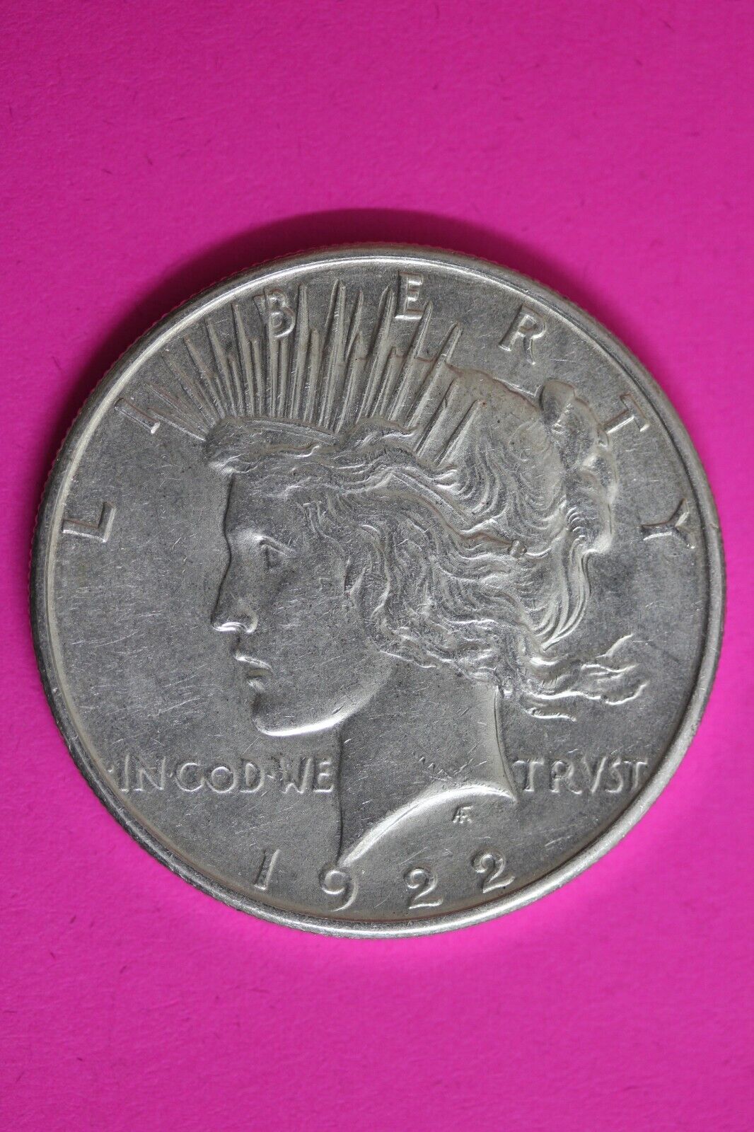 High Grade 1922 S Liberty Peace Silver Dollar San Francisco Mint Nice Luster 173