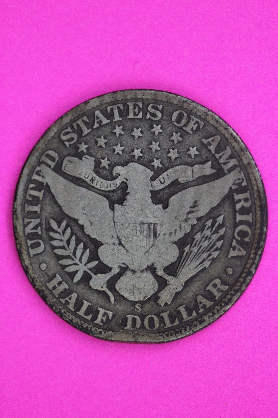 1904 S Barber Liberty Half Dollar Silver Coin Guaranteed Authentic Genuine 1496