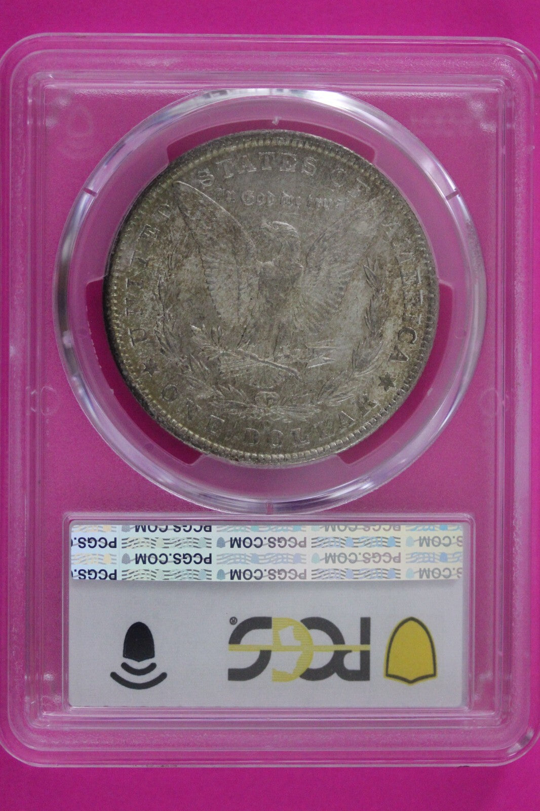 Toned 1902 O MS 61 Liberty Morgan Silver Dollar PCGS Certified Graded Slab 1057