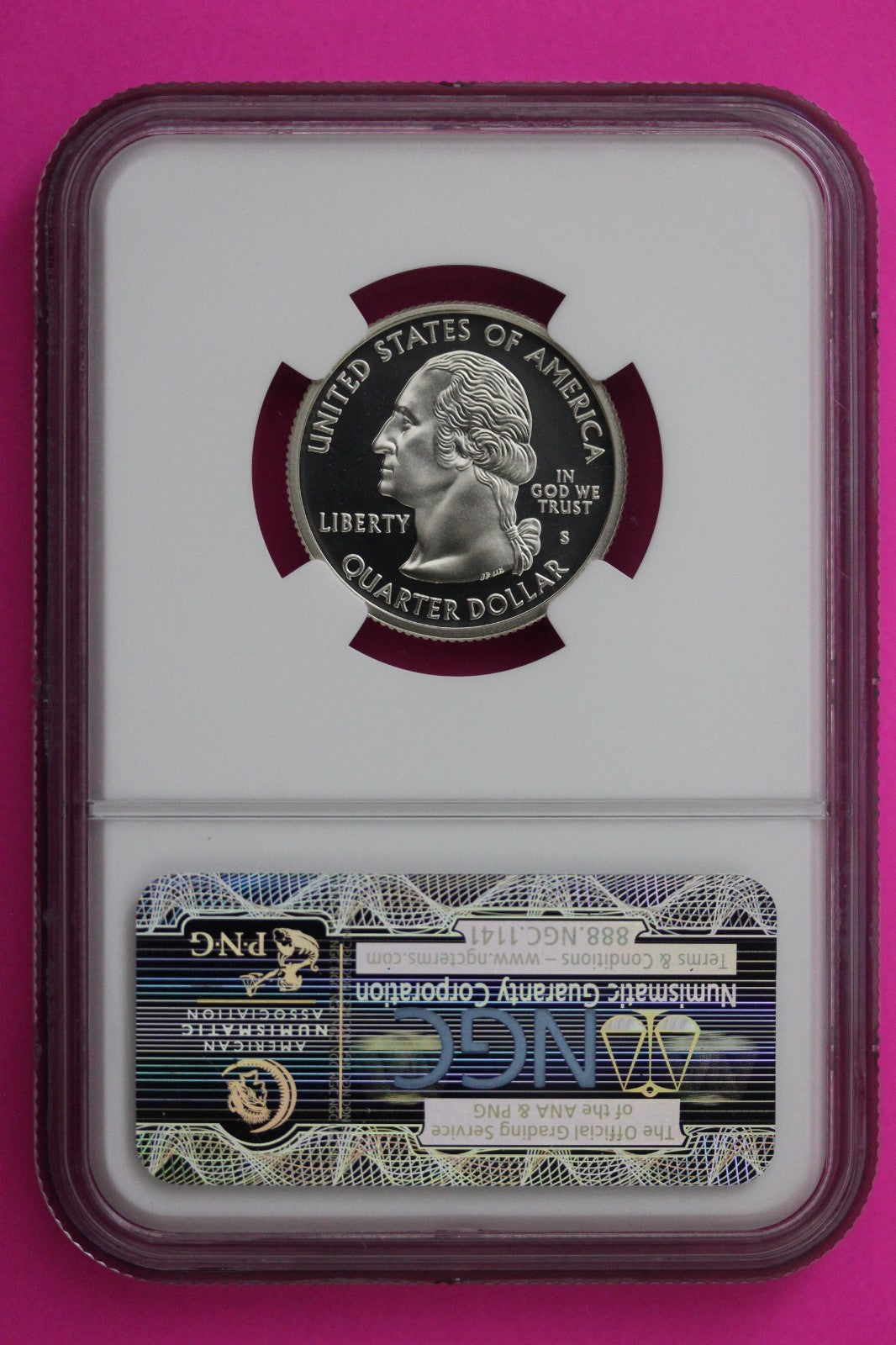 2003 S PF 70 Alabama Silver State Quarter NGC Certified Authentic Slab 430