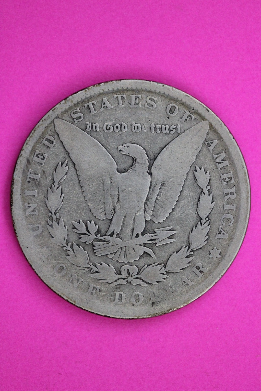 1893 P Morgan Lady Liberty Silver Dollar Guaranteed Authentic & Genuine 1740