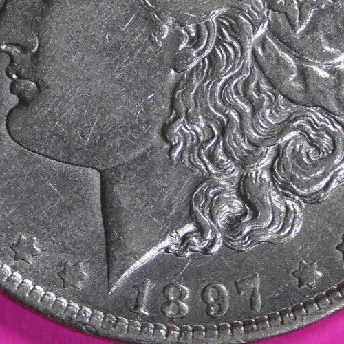 High Grade 1897 O Morgan Liberty Silver Dollar Key Date Coin New Orleans 73