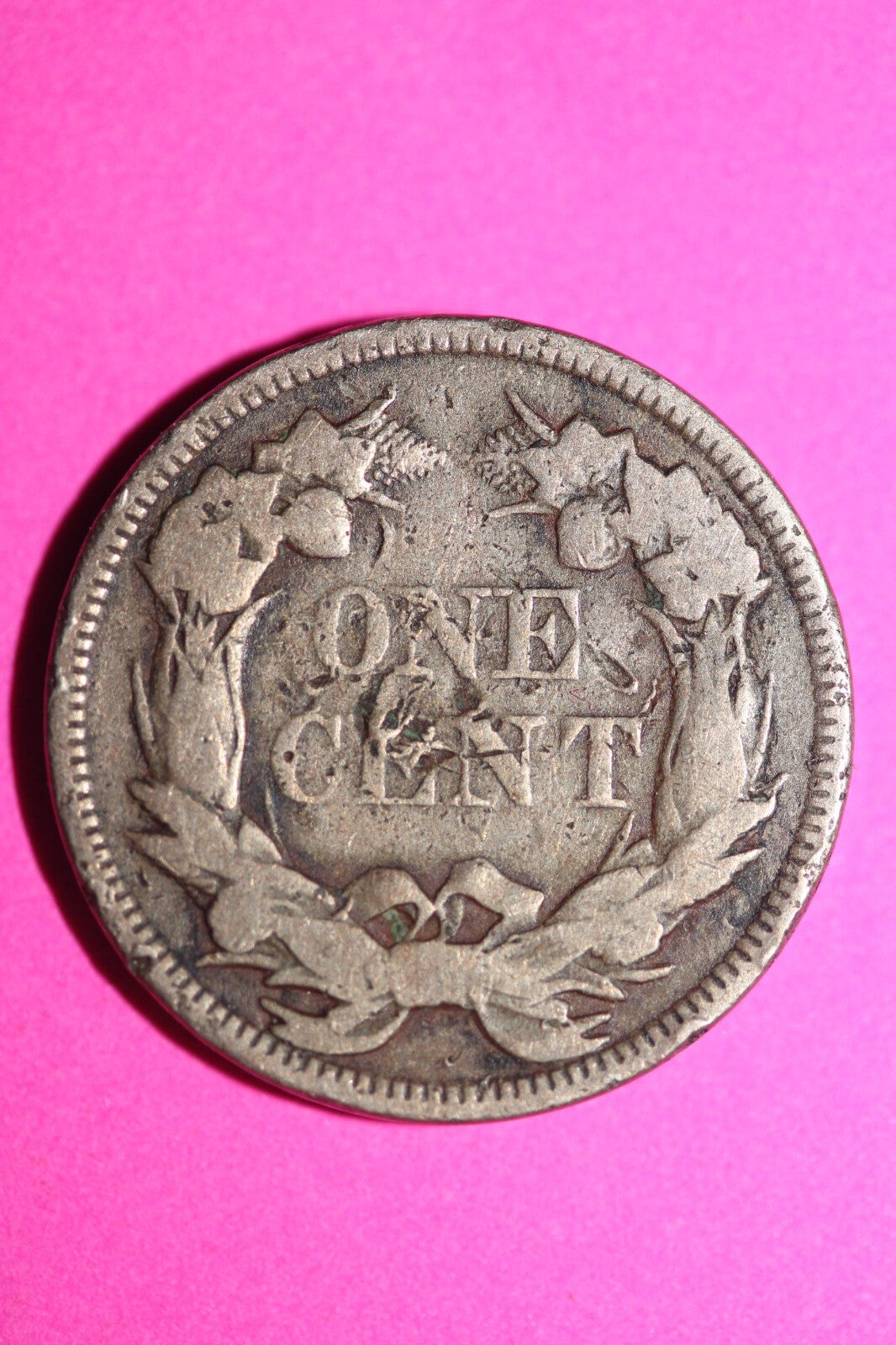 1858 Flying Eagle Cent Penny Exact Scarce Early Type Exact Coin as Pictured 146