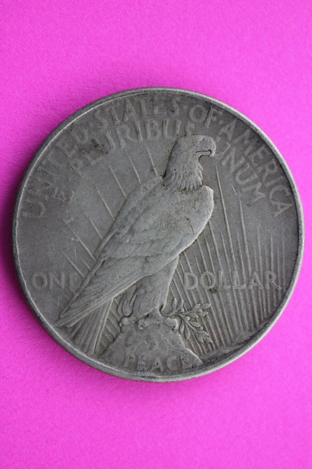 High Grade 1934 P Peace Silver Dollar LIberty Coin Guaranteed Authentic 0370N