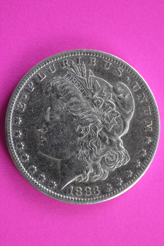 1883 S Morgan Lady Liberty Rare Date Silver Dollar Guaranteed Authentic 0219N