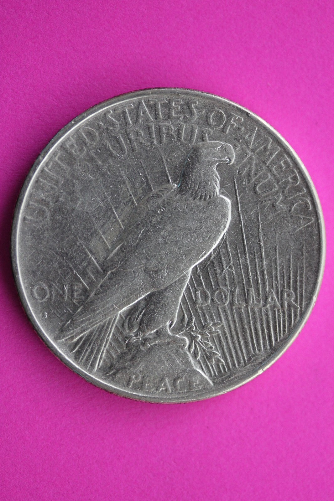 High Grade 1927 S Peace Silver Dollar LIberty Coin Guaranteed Authentic 0362N