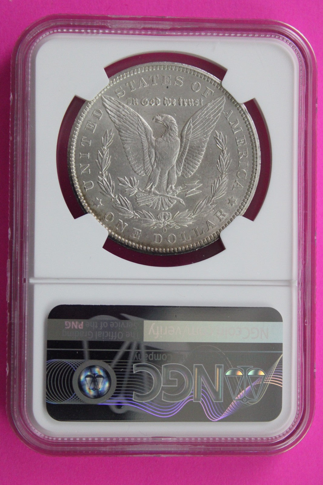 1904 O MS 63 Liberty Morgan Silver Dollar NGC Certified Graded Authentic 864