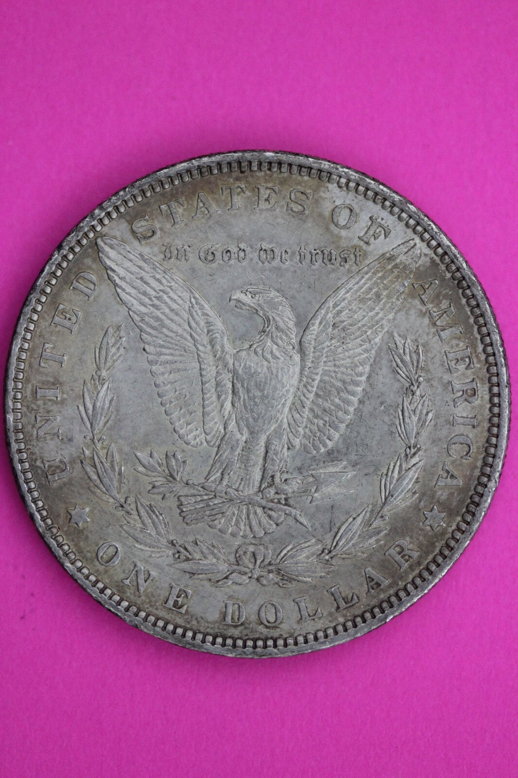 Nicely Toned 1882 P Liberty Morgan Silver Dollar Coin Guaranteed Authentic 102N