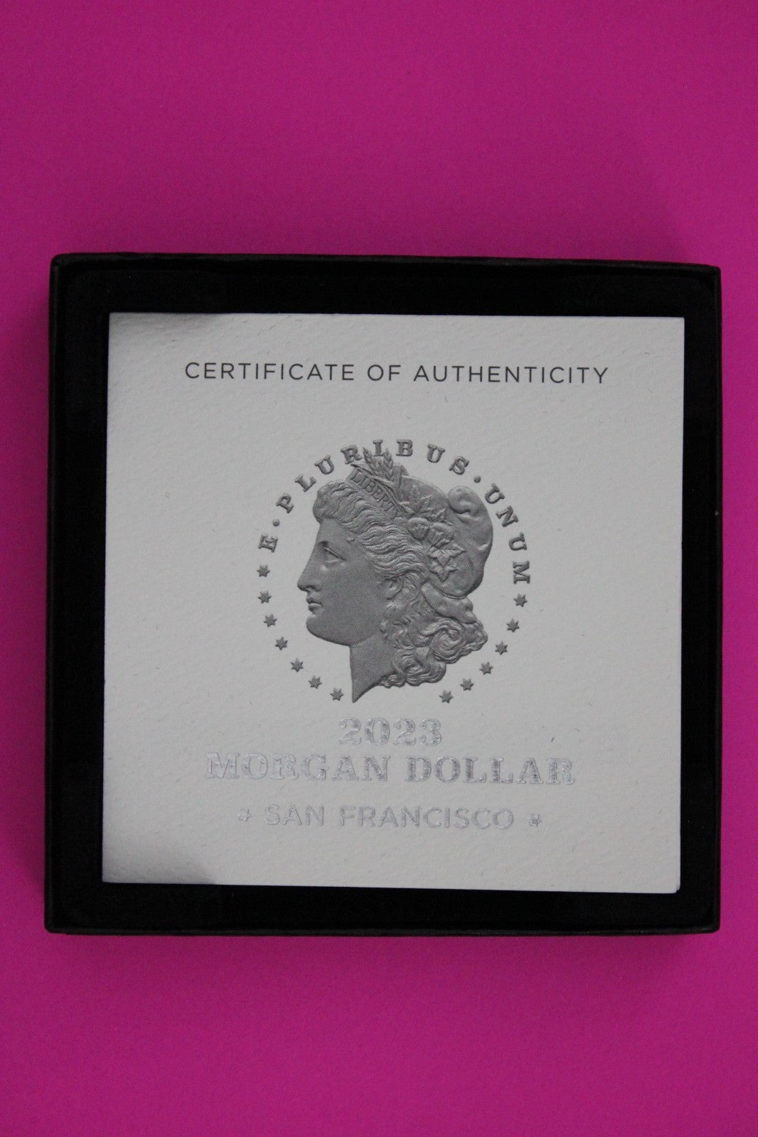 Gem Deep Cameo Proof 2023 S Morgan Silver Dollar .999 Mint Box COA 6052