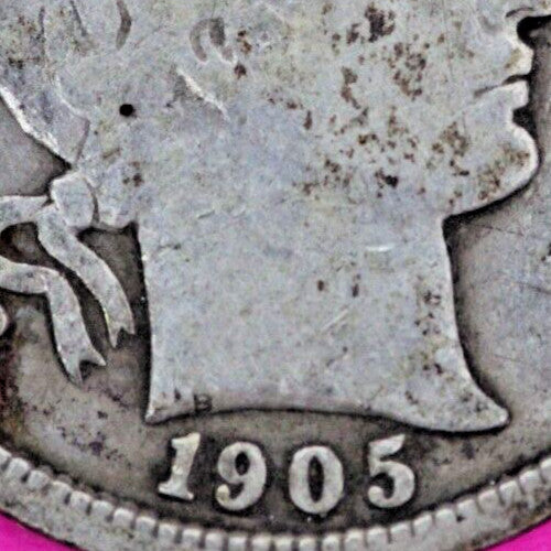 1905 S Barber Liberty Dime Scarce Semi Key Date Silver Coin San Francisco 140